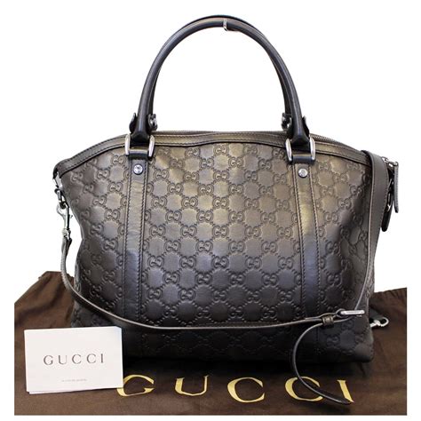 dark brown gucci bag|gucci shoulder tote bag.